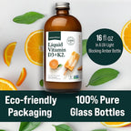 Natural Force Pure Vitamin D Liquid D3 & K2 - 16 fl oz - image 8