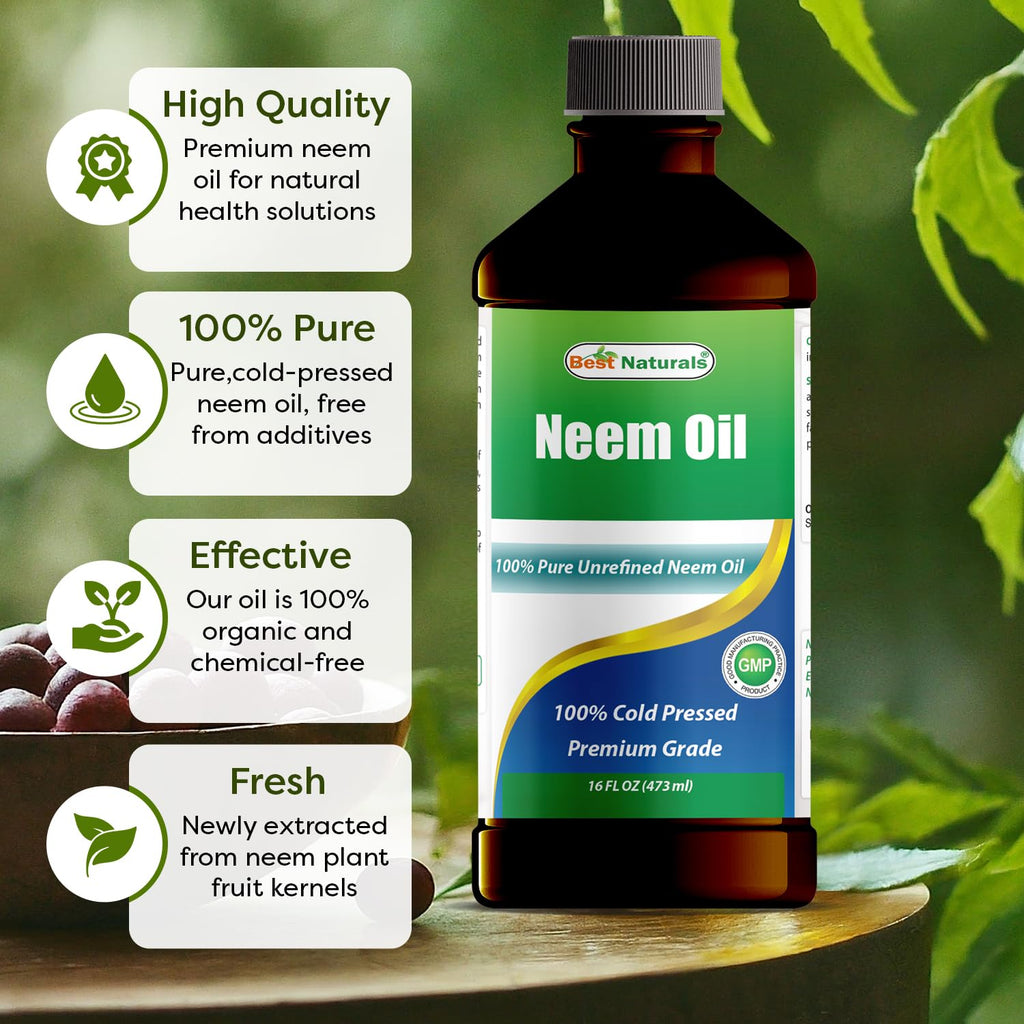 Best Naturals 100% Pure Neem Oil