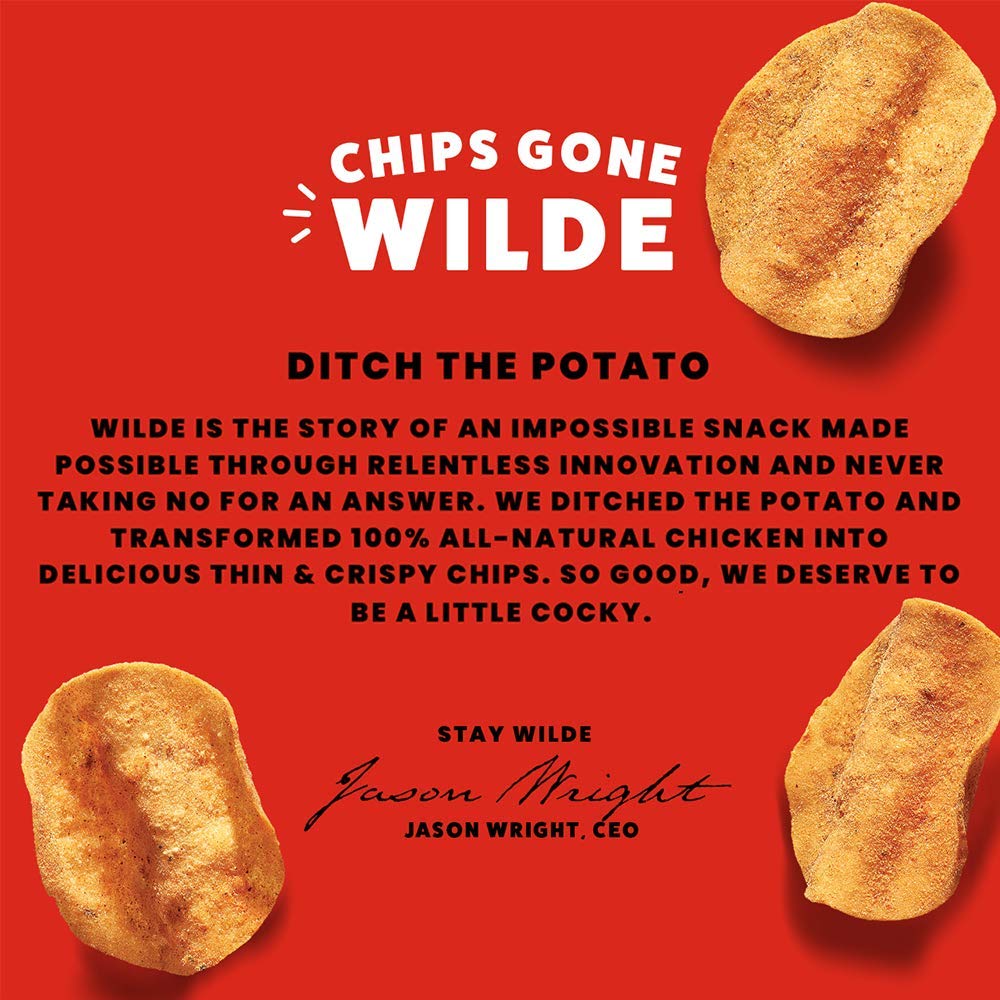 Wilde Chips Chili Verde Lime Pork Chips - 8 Pack (2.25oz Bags) - image 4