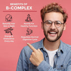 Generic Vitamin B Complex Capsules for Energy & Brain Support - 120 Capsules - image 3