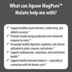 Jigsaw Health MagPure Malate Magnesium - 120 Capsules - image 6