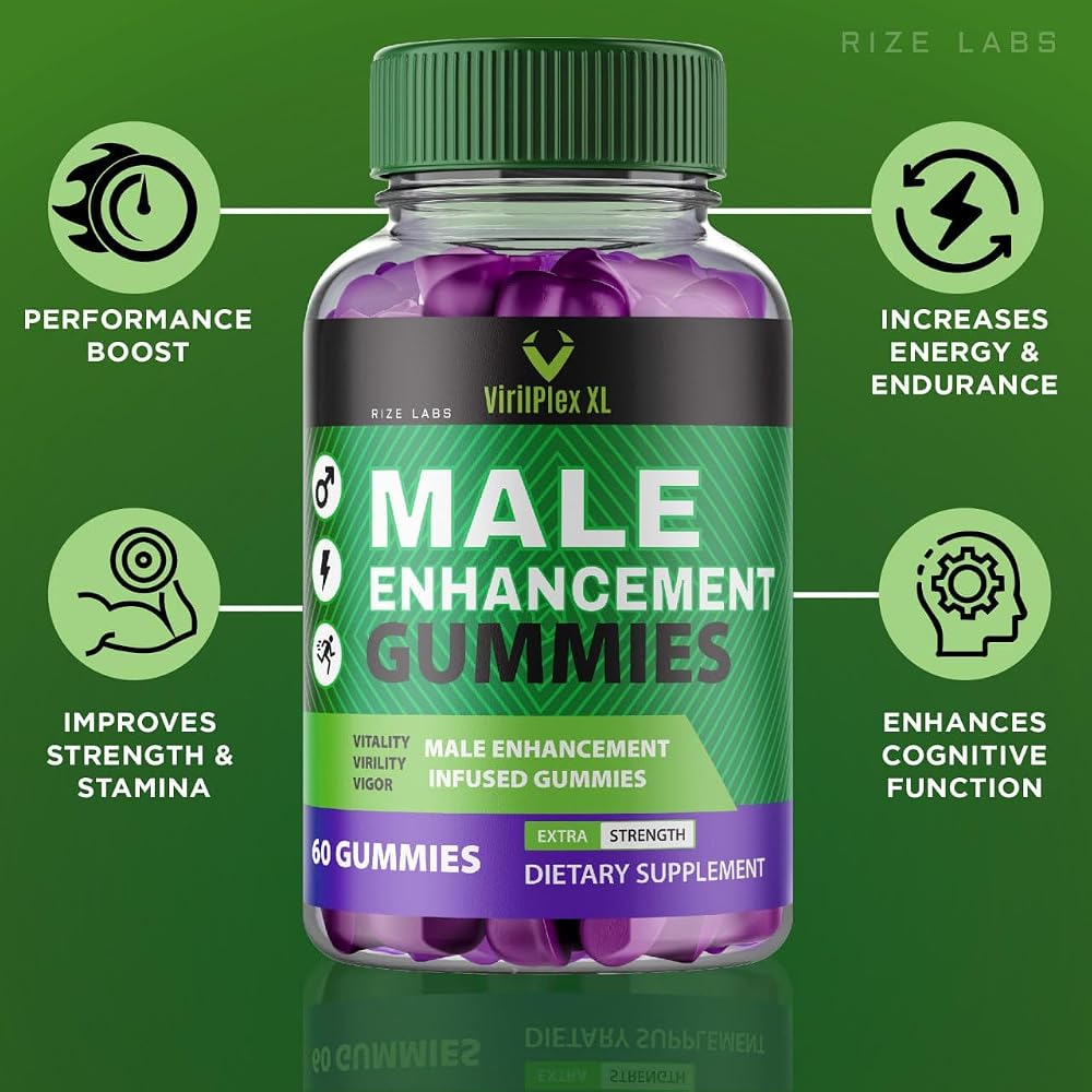 Rize Labs VirilPlex XL Gummies for Men's Wellness - 120 Gummies - image 4