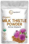 Micro Ingredients Organic Milk Thistle Tea Powder - 3.5 oz