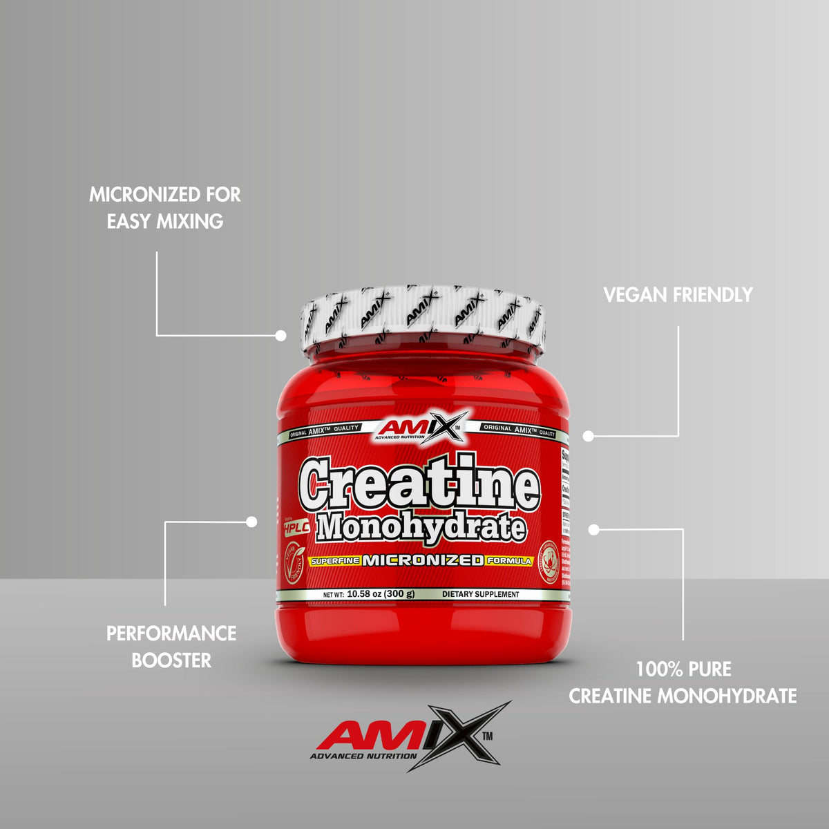 Amix Creatine Monohydrate Powder - 300 g - image 3