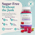 Natural BioScience Sugar Free Magnesium Gummies - Calming Anti-Stress