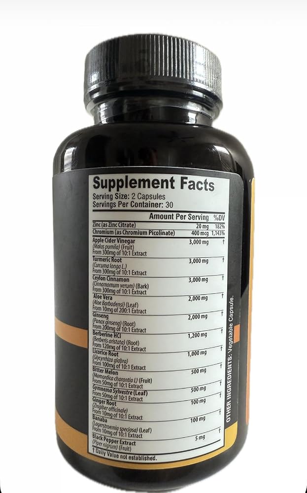 Vitabem Ceylon Cinnamon Turmeric Berberine Capsules - 60 Count - image 8
