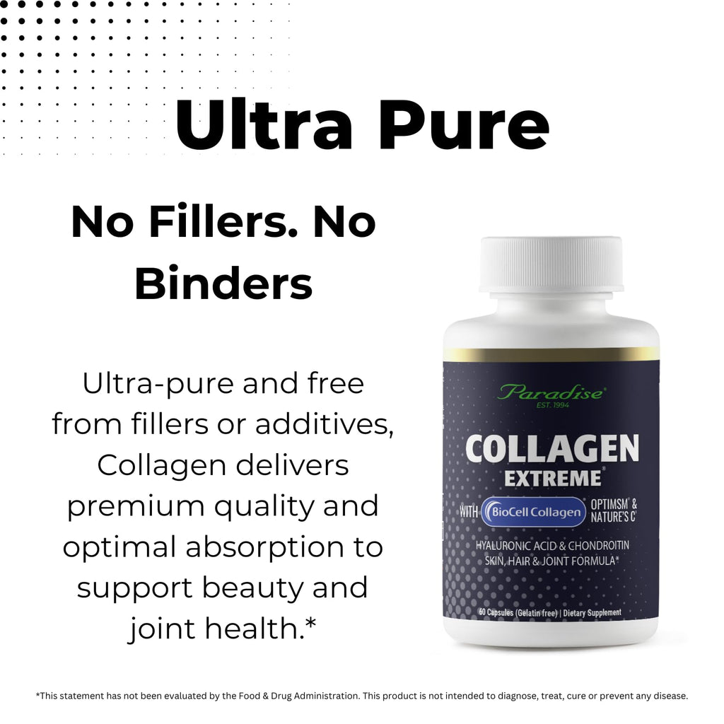 Paradise Herbs Collagen Extreme with BioCell - 60 Capsules - image 4