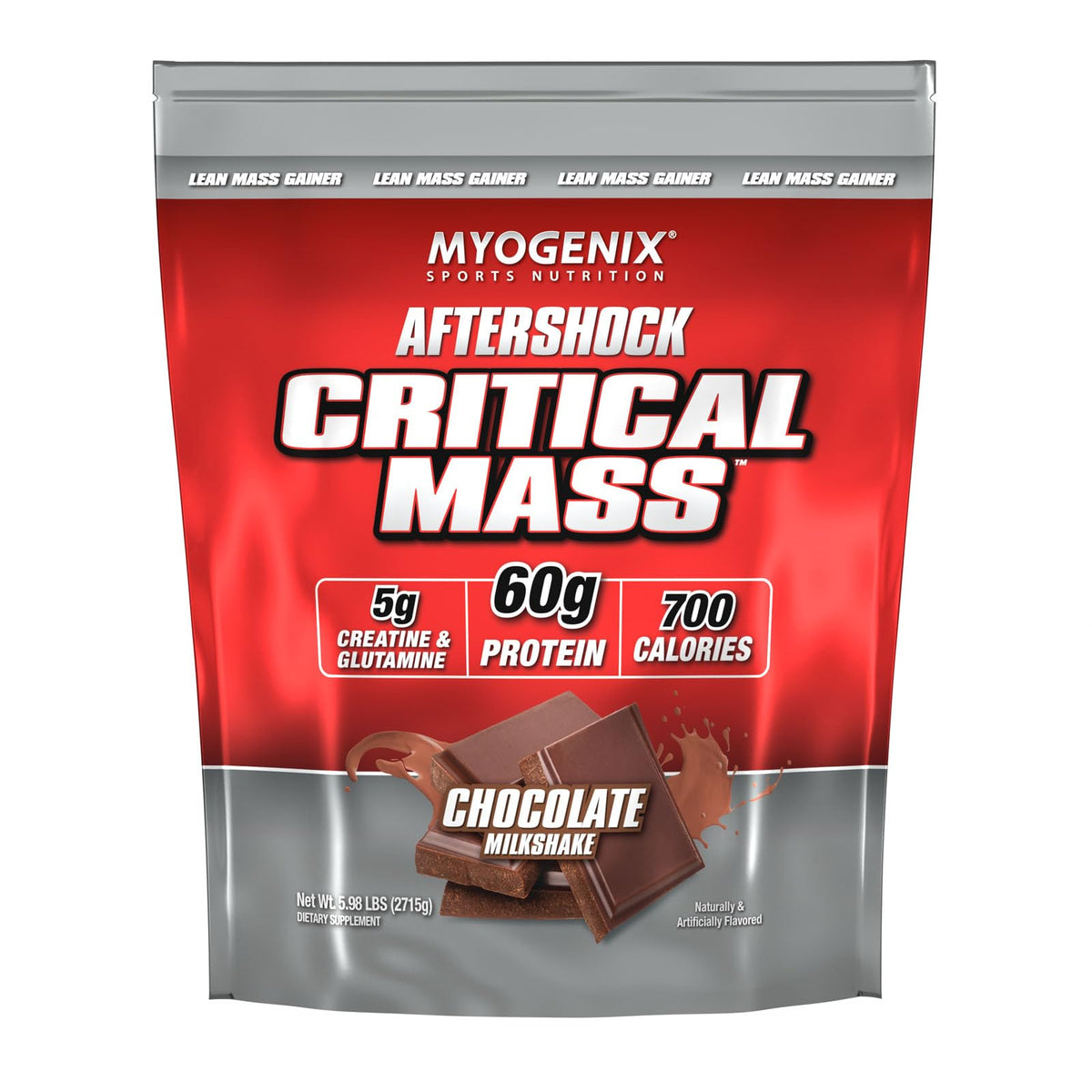 Myogenix Critical Mass Gainer Whey Protein Powder - 6.01 lbs