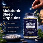 Lumen Naturals Sleep Simply Melatonin & Magnesium - 180 Capsules - image 7