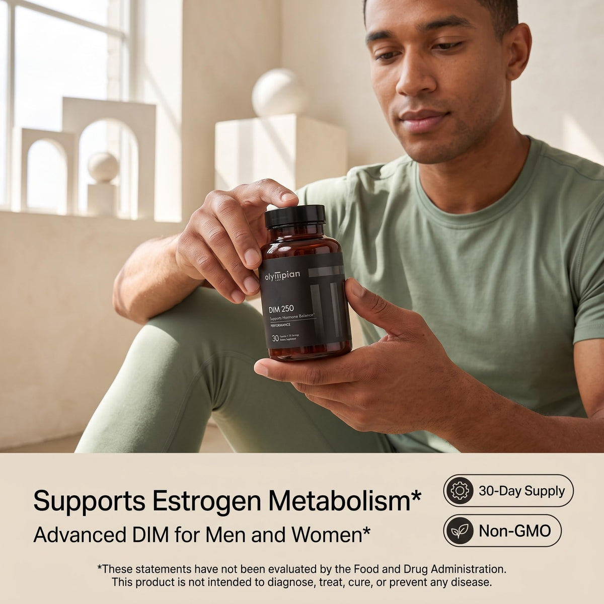 Olympian Labs Performance DIM Supplement - DIM Diindolylmethane 30