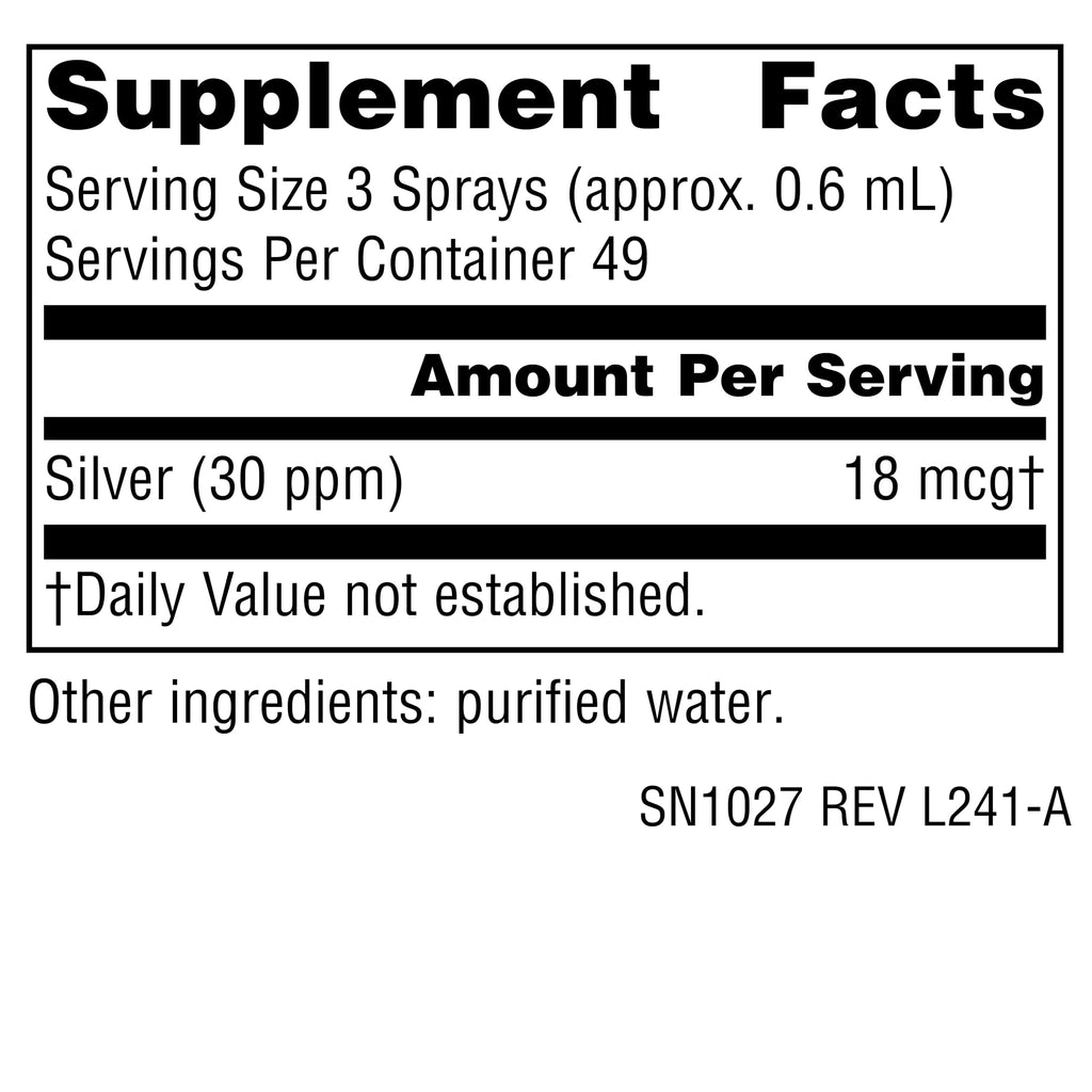 Source Naturals Wellness Colloidal Silver Throat Spray - 1 Fl Oz - image 5