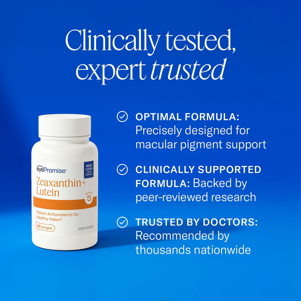 EyePromise Zeaxanthin + Lutein Eye Health Supplements - 60 Softgels - image 7