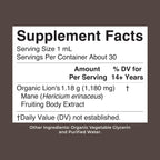 MARYRUTH'S Lion's Mane Mushroom Liquid Drops - 1 Fl Oz - image 9