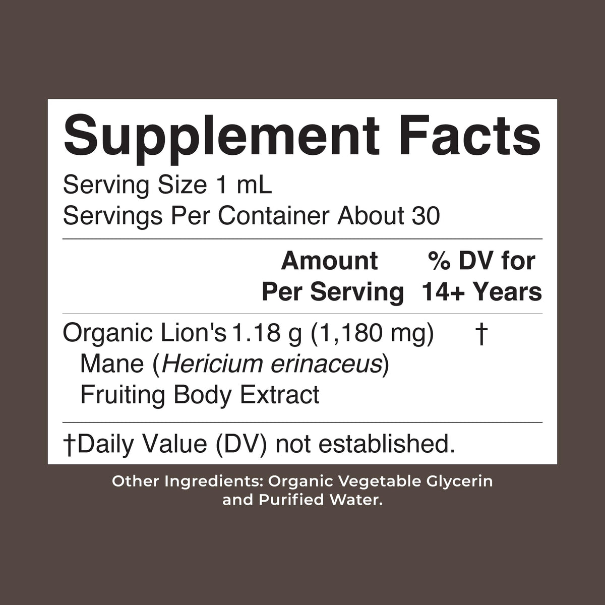 MARYRUTH'S Lion's Mane Mushroom Liquid Drops - 1 Fl Oz - image 9