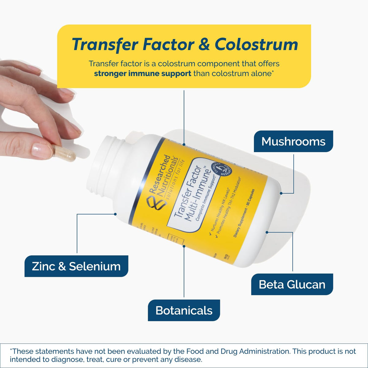 Researched Nutritionals Transfer Factor - Immune Support