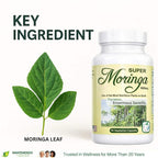 Manteniendo Tu Salud Super Moringa 5000 mg - 60 Vegetarian Capsules - image 4