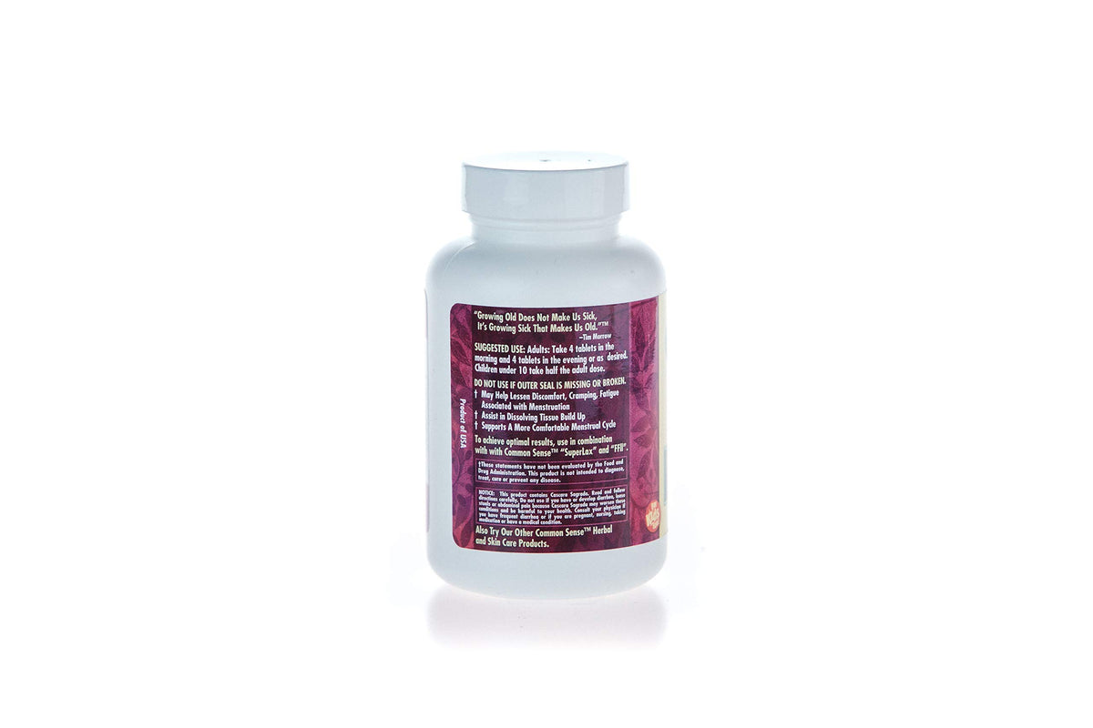 Common Sense Herbal Products PMS Female Hormone Combination - 120 Capsules - image 3