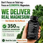 HCL Herbal Code Labs Magnesium Glycinate 350mg - 120 Capsules - image 3
