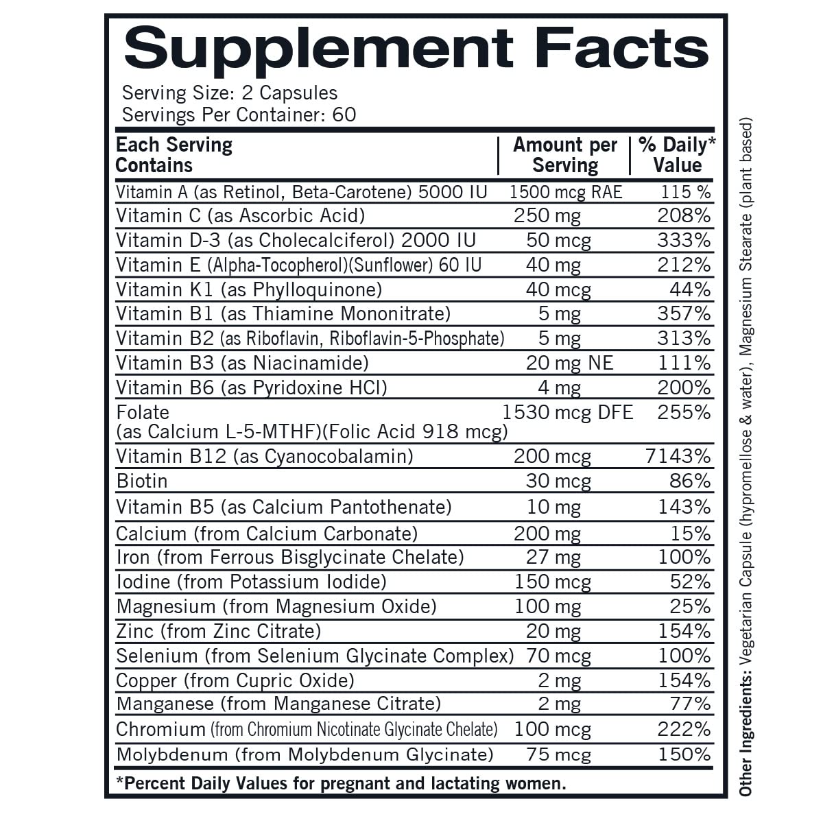 Kirkman Prenatal Advanced Care - 120 Capsules - image 2