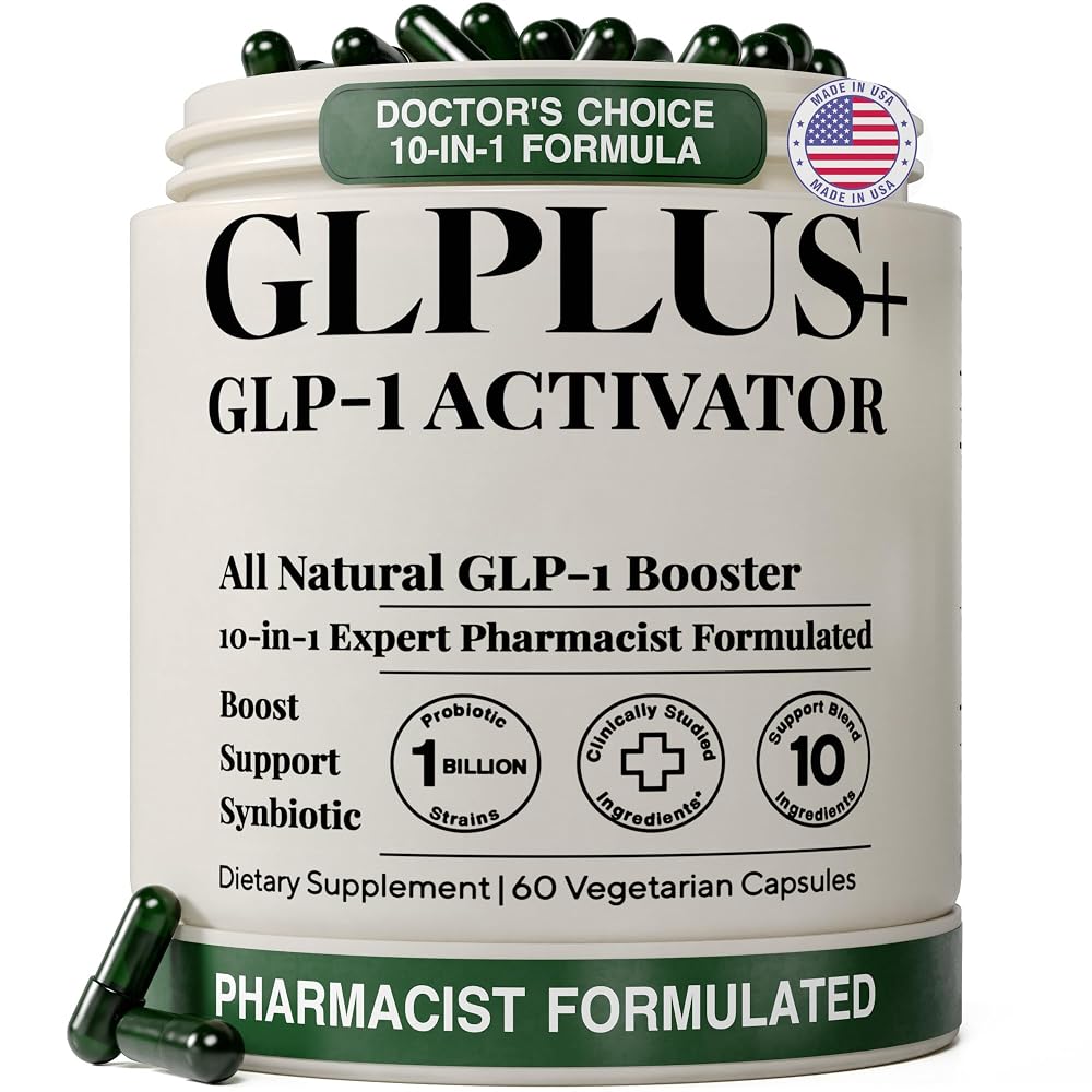 Plus+Ultra GLP-1 Supplement for Weight Management - 60 Capsules