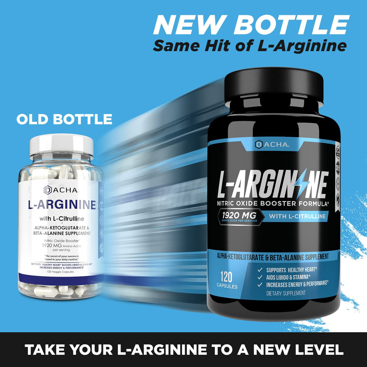 DACHA Premium L-Arginine 1920 mg - 120 Vegetarian Capsules - image 2