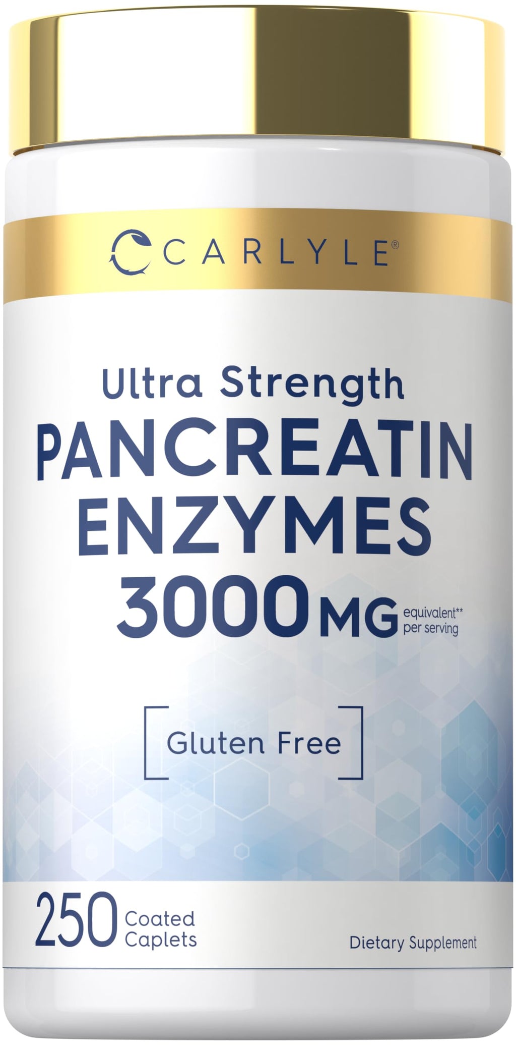 Carlyle Pancreatin Digestive Enzymes - 250 Caplets