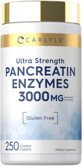 Carlyle Pancreatin Digestive Enzymes - 250 Caplets