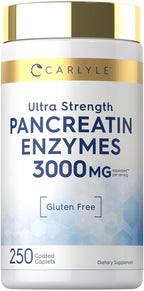Carlyle Pancreatin Digestive Enzymes - 250 Caplets