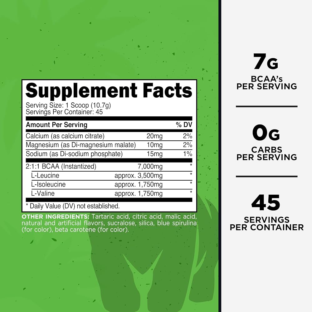 Primal BCAA Powder Great Ape Flavor - 45 Servings - image 3