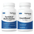 Fairhaven Health FertilAid Multivitamin & CountBoost - 90 & 60 Capsules