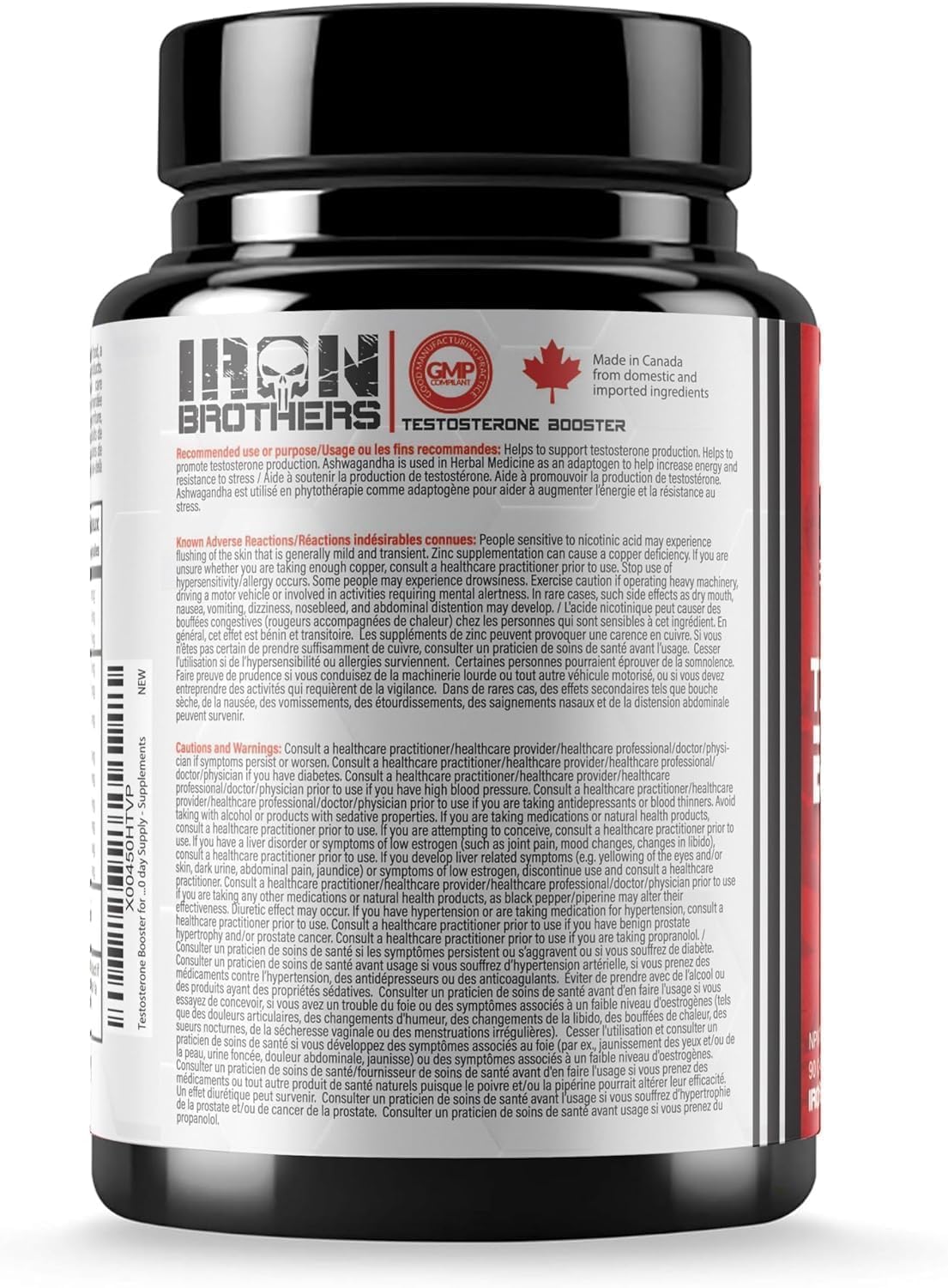 Iron Brothers Supplements Testosterone - Parent