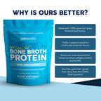Paleovalley 100% Grass Fed Bone Broth Protein Powder - 16.8 oz - image 5
