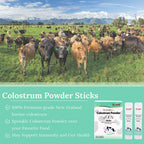 Hi Well Premium Grass-Fed Colostrum Powder - 30 Sticks - image 3