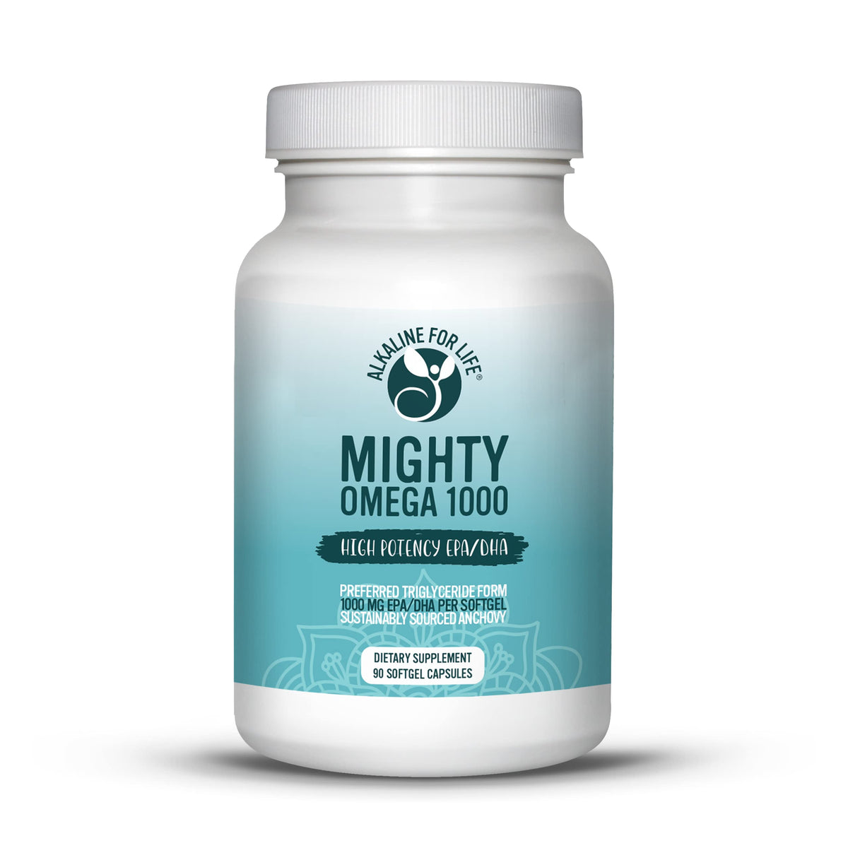 Alkaline for Life Omega 3 Fish Oil 1000 mg - 90 Softgels