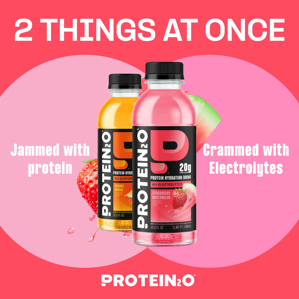 Protein2o Hydration Drink - 2-in-1 Liquid Clear Whey Protein Isolate