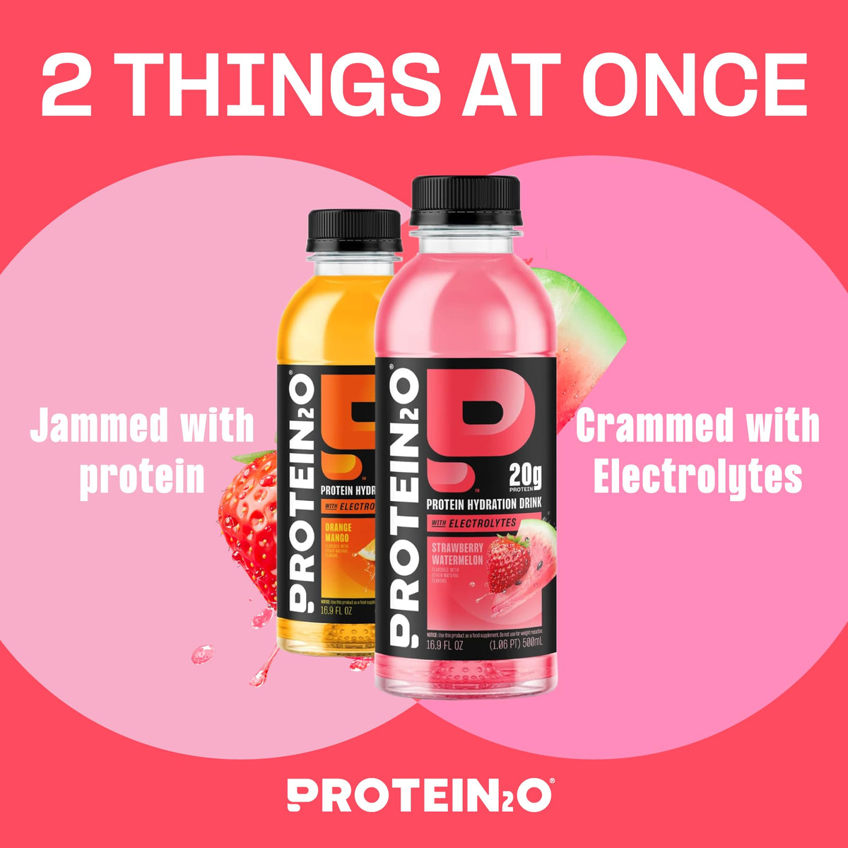 Protein2o Hydration Drink - 2-in-1 Liquid Clear Whey Protein Isolate