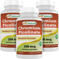 Best Naturals Chromium Picolinate 200 mcg - 720 Tablets