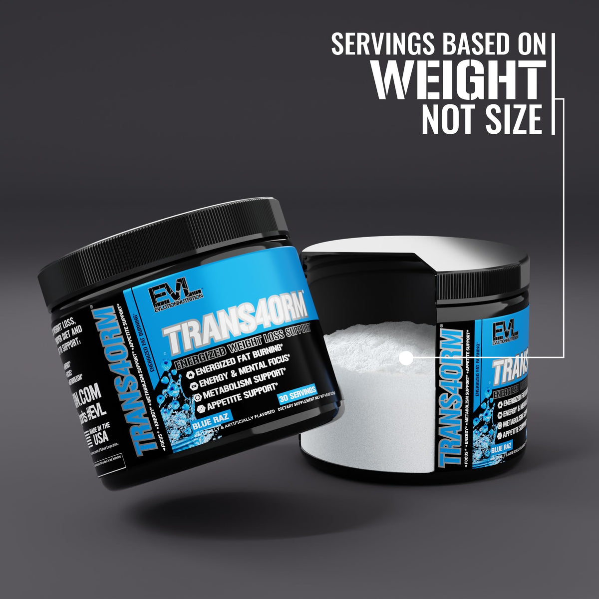 Evlution EVL Trans4orm Thermogenic Fat Burner Powder - 5.1 oz - image 3