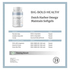 BIG BOLD HEALTH Dutch Harbor Omega Maintain - 120 Softgels - image 7