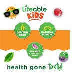 Lifeable Kids Calcium Magnesium Zinc Gummies with Vitamin D3 - 90 Gummies - image 4