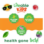 Lifeable Kids Calcium Magnesium Zinc Gummies with Vitamin D3 - 90 Gummies - image 4