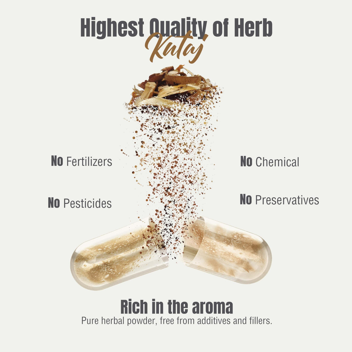 Herbsforever Kutaja Capsules Holarrhena Antidysenterica - 45 Vegetarian Capsules - image 5