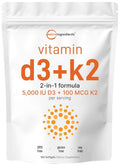 Micro Ingredients Vitamin D3 K2 5000IU Parent