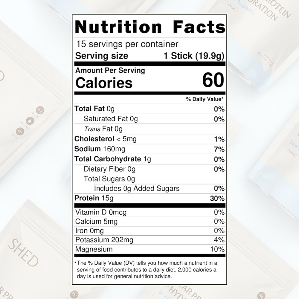 Shed Nutrition Clear Protein Hydration - Parent