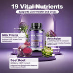 MEGNETA Milk Thistle Supplement for Liver Health - 60 Capsules - image 4