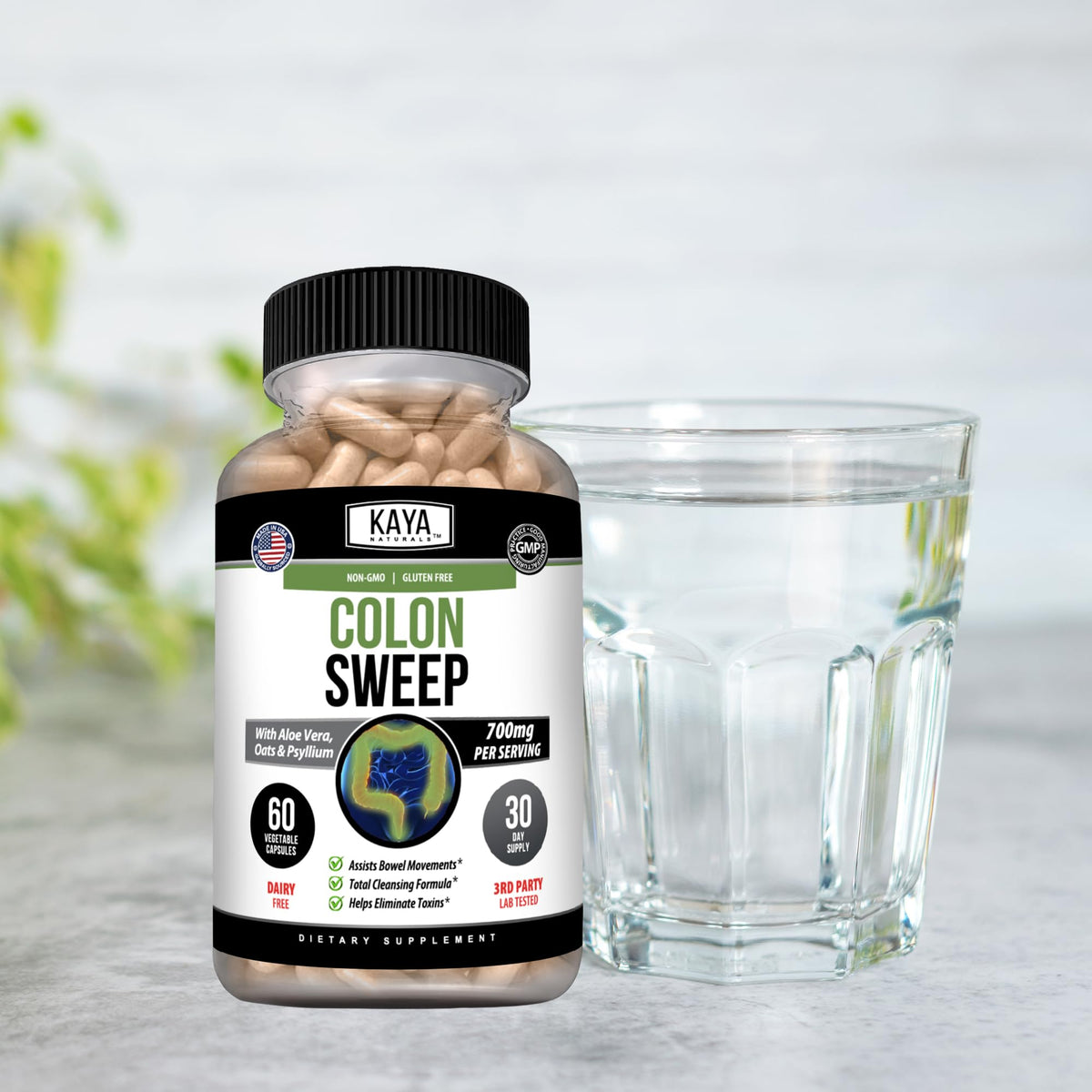 Kaya Naturals Colon Sweep Digestive Support - 60 Capsules - image 6