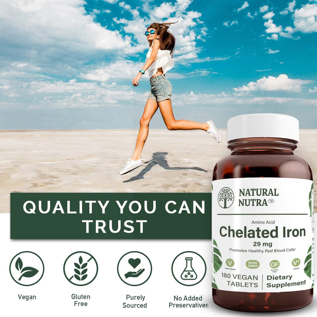 Natural Nutra Chelated Iron Supplement Parent