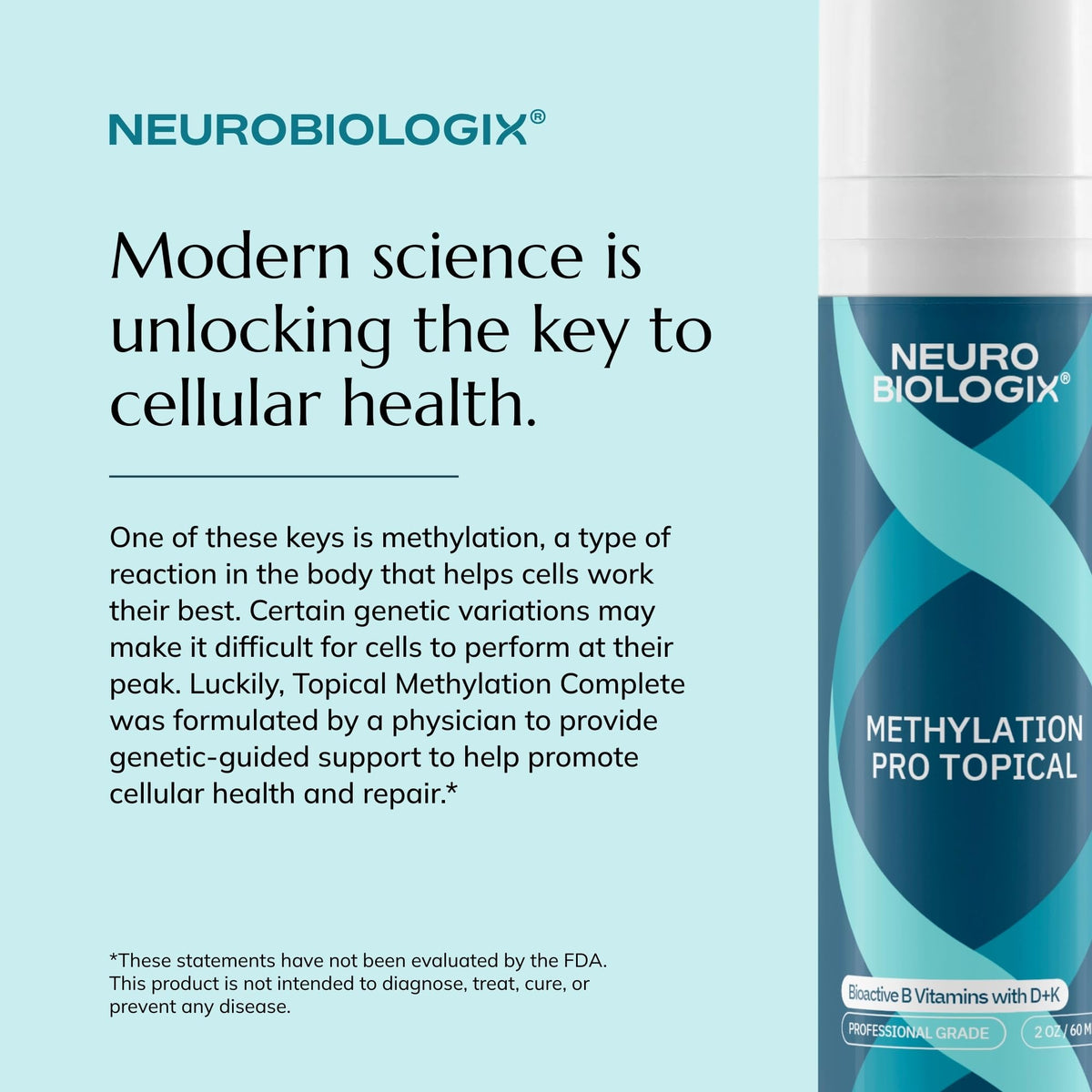 Neurobiologix Methylation Pro Topical Cream B Vitamins - 2 Oz - image 4