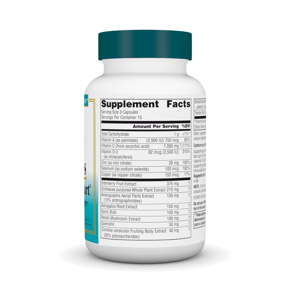 Source Naturals Wellness ImmuneSmart Immune Support - 45 Capsules - image 3