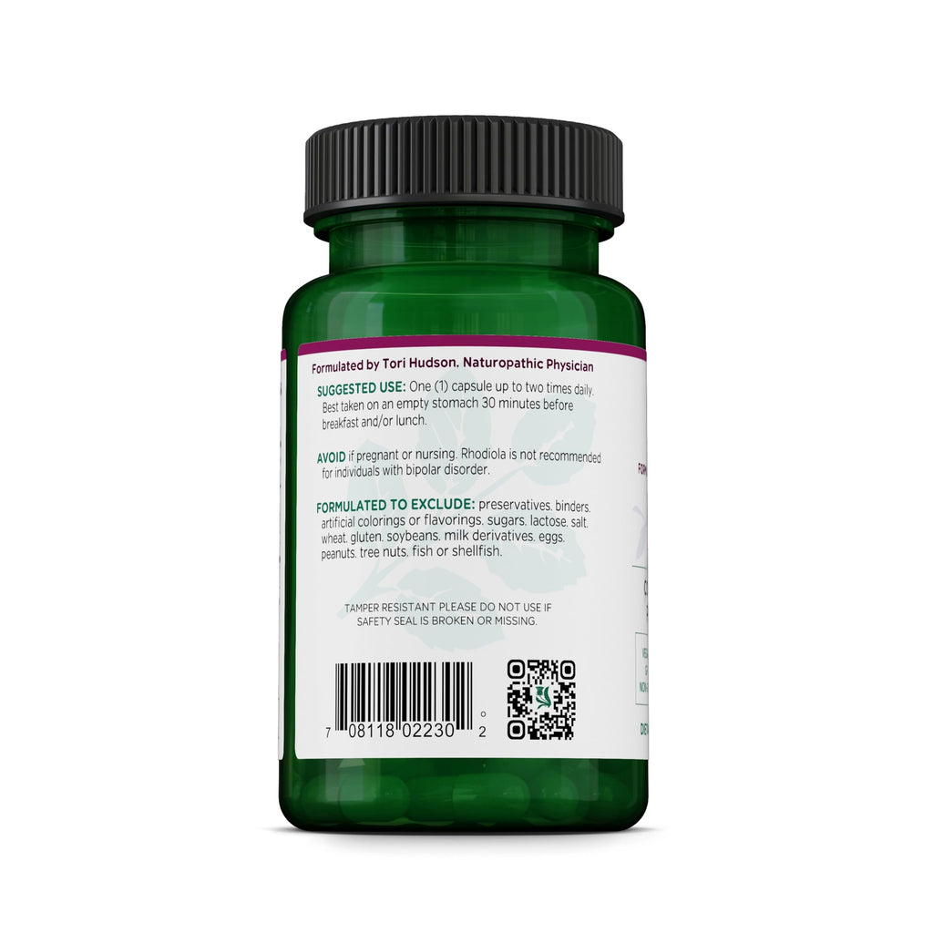 Vitanica Rhodiola Rosea Root Extract 200mg - 60 Capsules - image 3